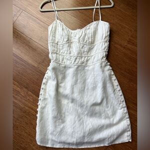 NEW WITH TAGS! Sabo white linen dress - size small